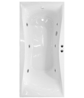 Ванна Эстет Бета 170x80 с гидромассажем