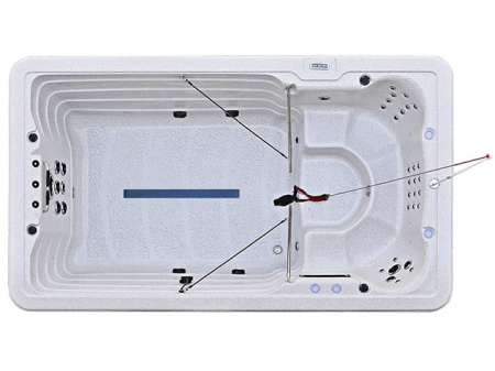 Плавательный СПА бассейн Kingston JCS-15